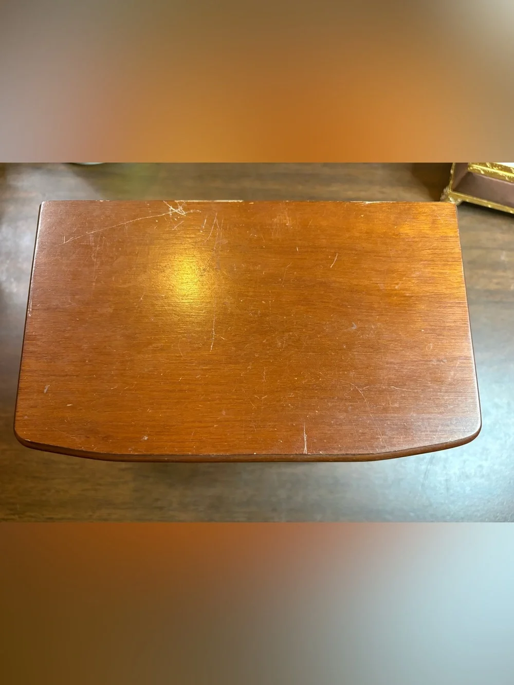 Vintage Wooden Jewelry Box